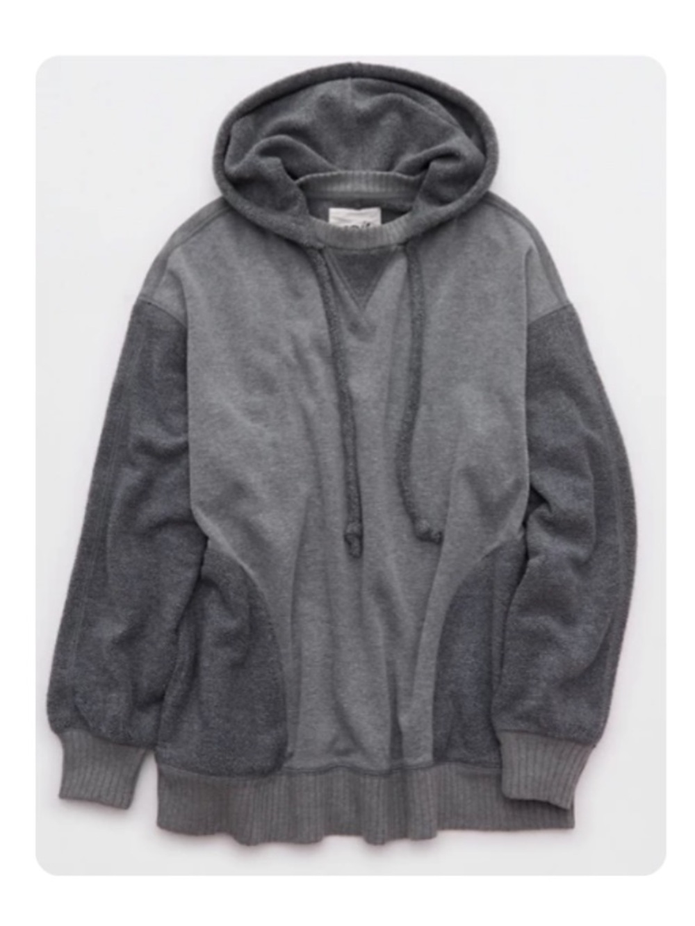 Aerie Tres Chick Chenille Hoodie